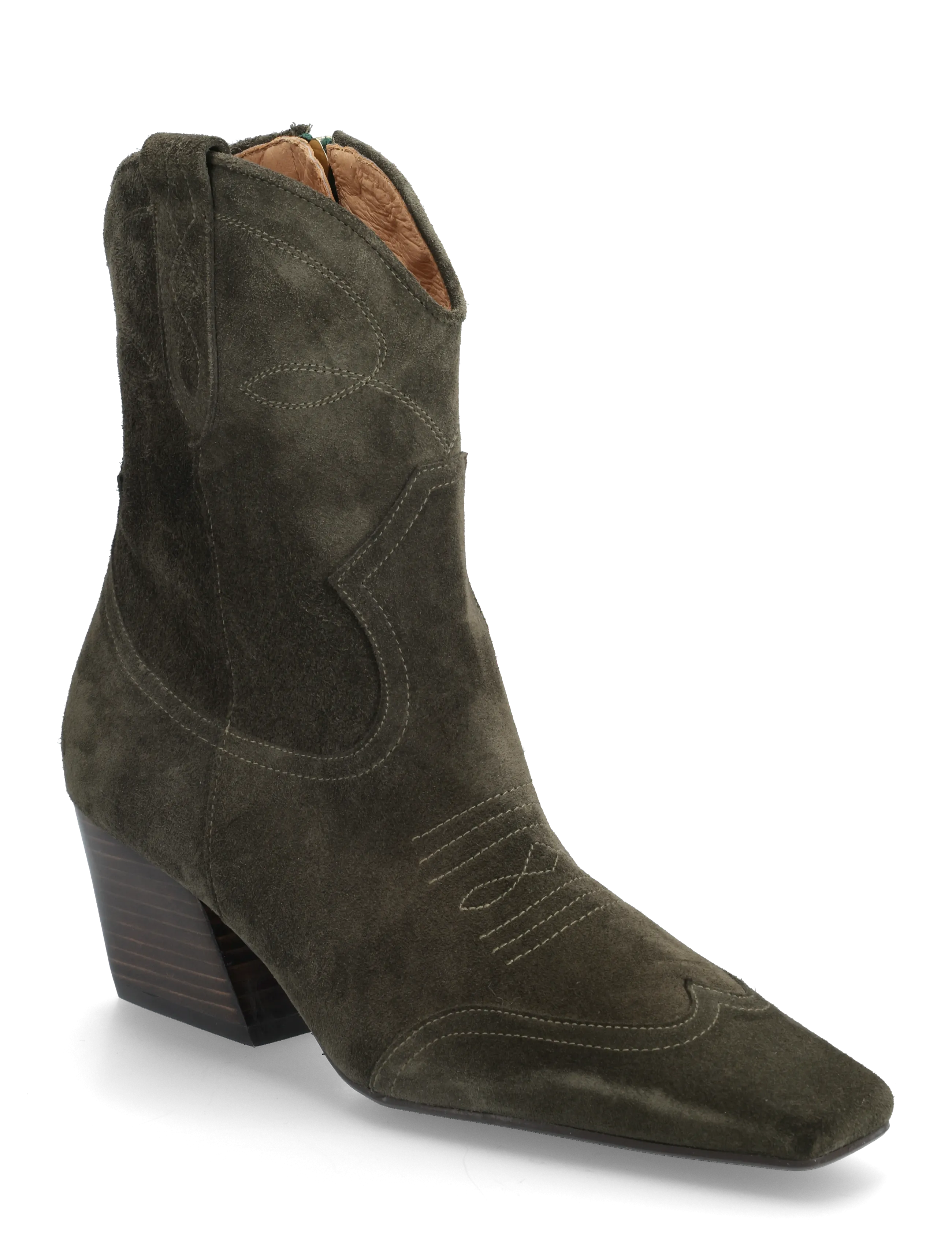 Billi Bi Booties, 40, Boots, Khakigrün - Cowboy Frauen