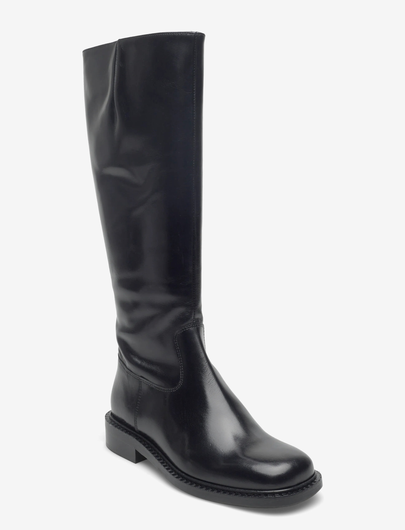 Billi Bi - Long Boots - kniehohe stiefel - black rustic oil - 0