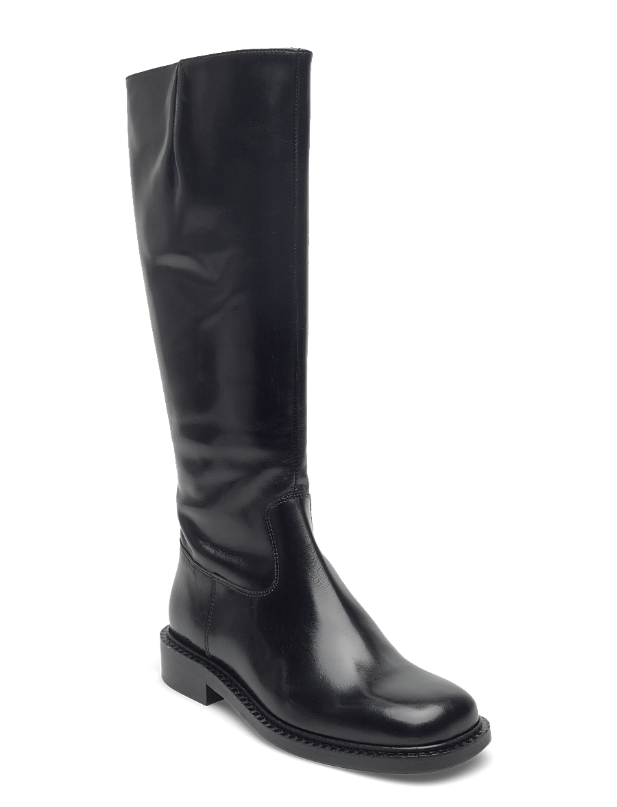 Billi Bi - Long boots X-wide - lange laarzen - black rustic oil - 0