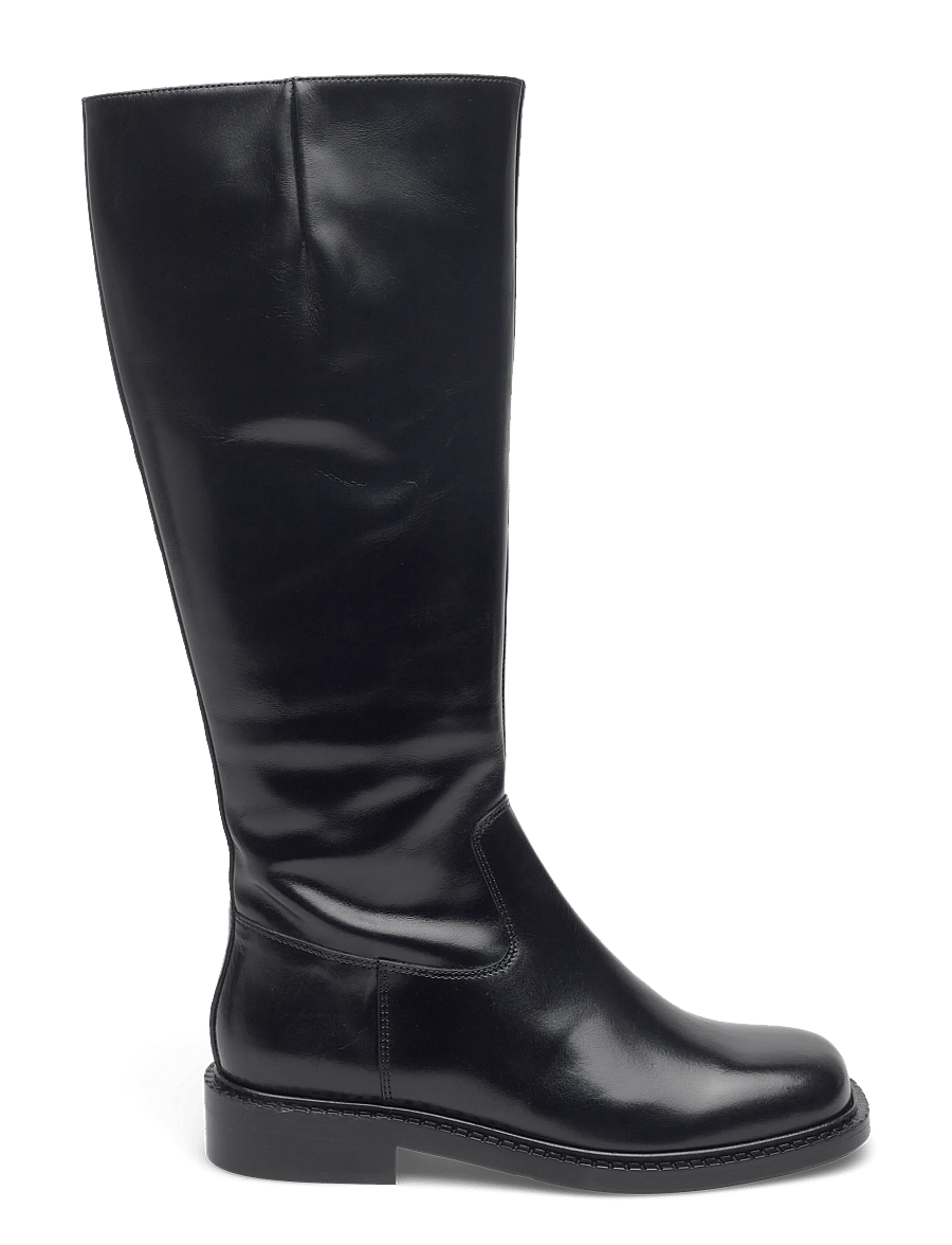 Billi Bi - Long boots X-wide - lange laarzen - black rustic oil - 1