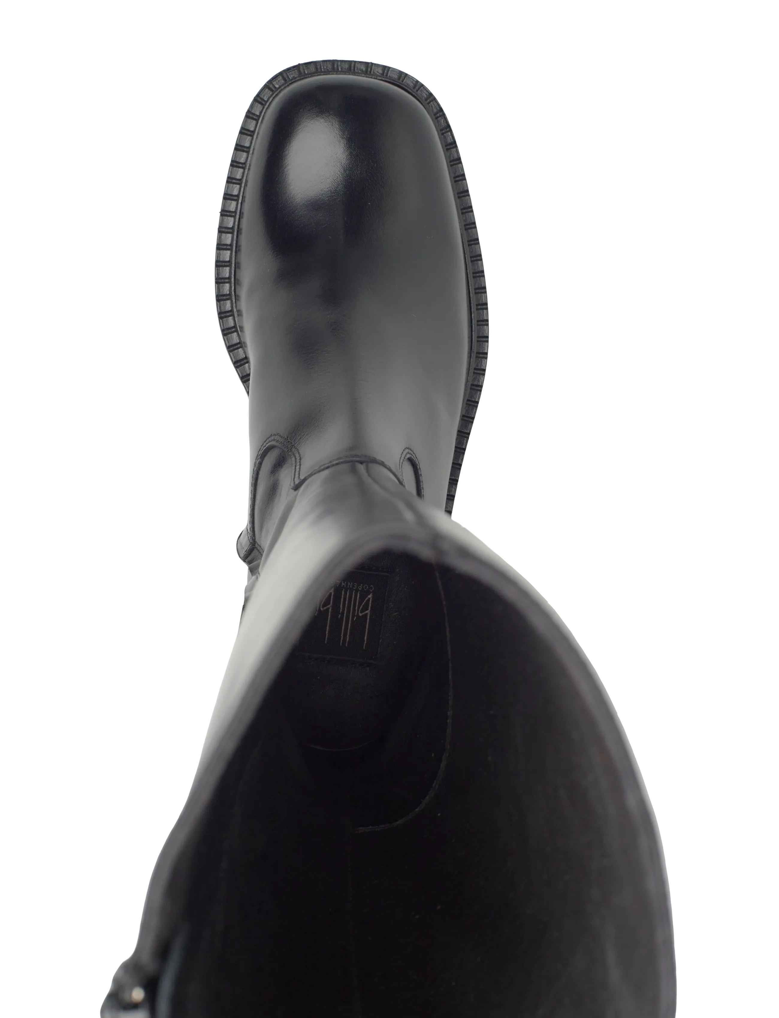 Billi Bi - Long boots X-wide - black rustic oil - 3