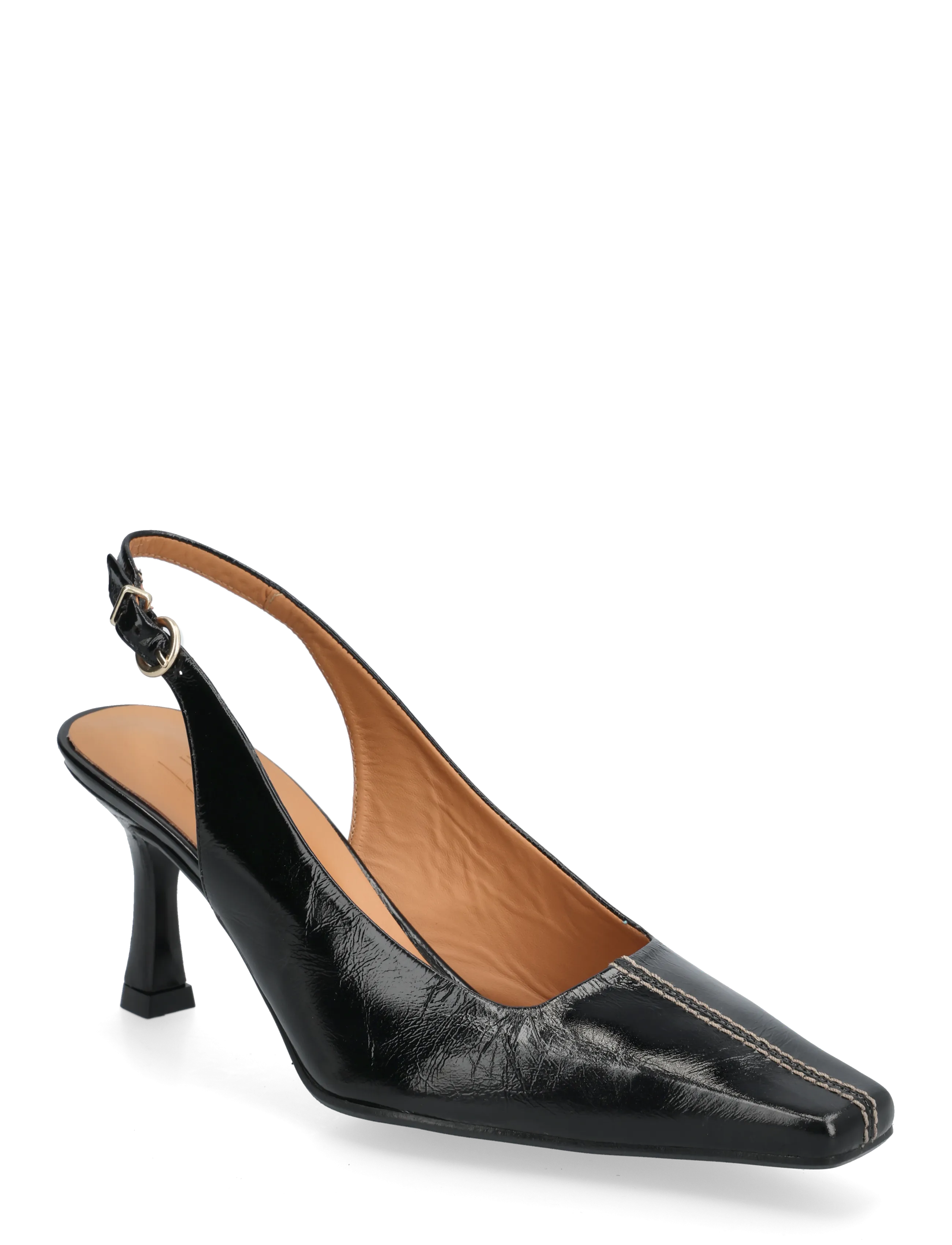 Billi Bi Sling Back, 42, Black, Sling Backs > Heeled Slingbacks, Dame