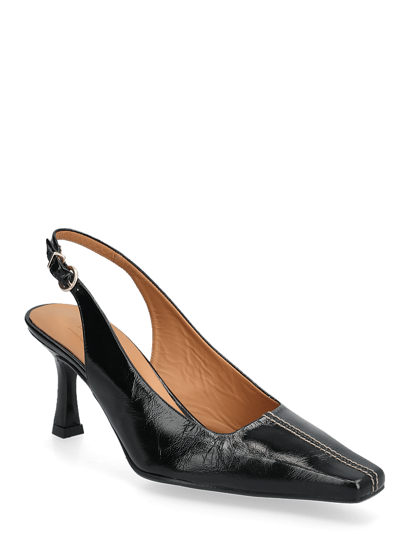 Billi Bi - Sling back - slingbacks mit absatz - black naplack - 0