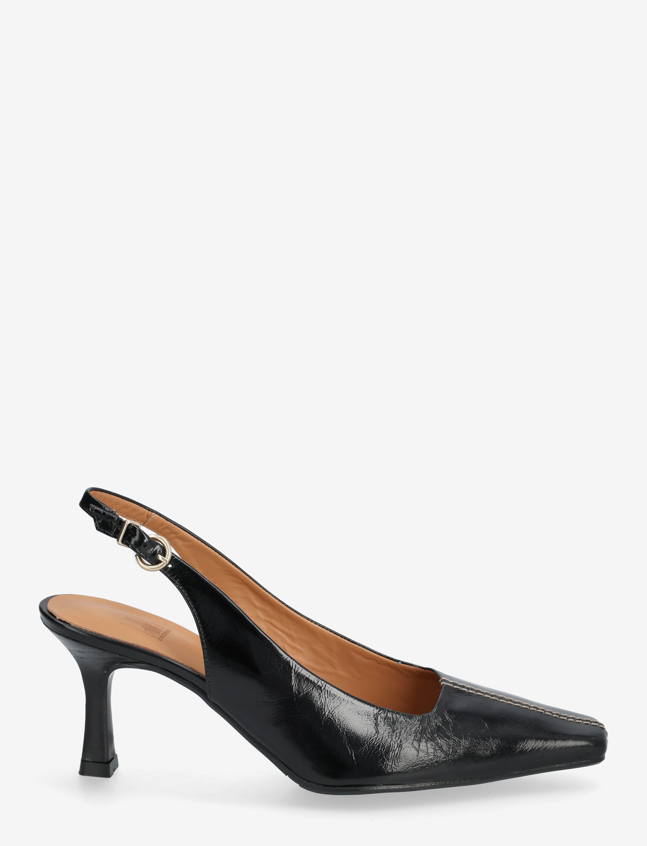 Billi Bi - Sling back - slingbacks med hæle - black naplack - 1