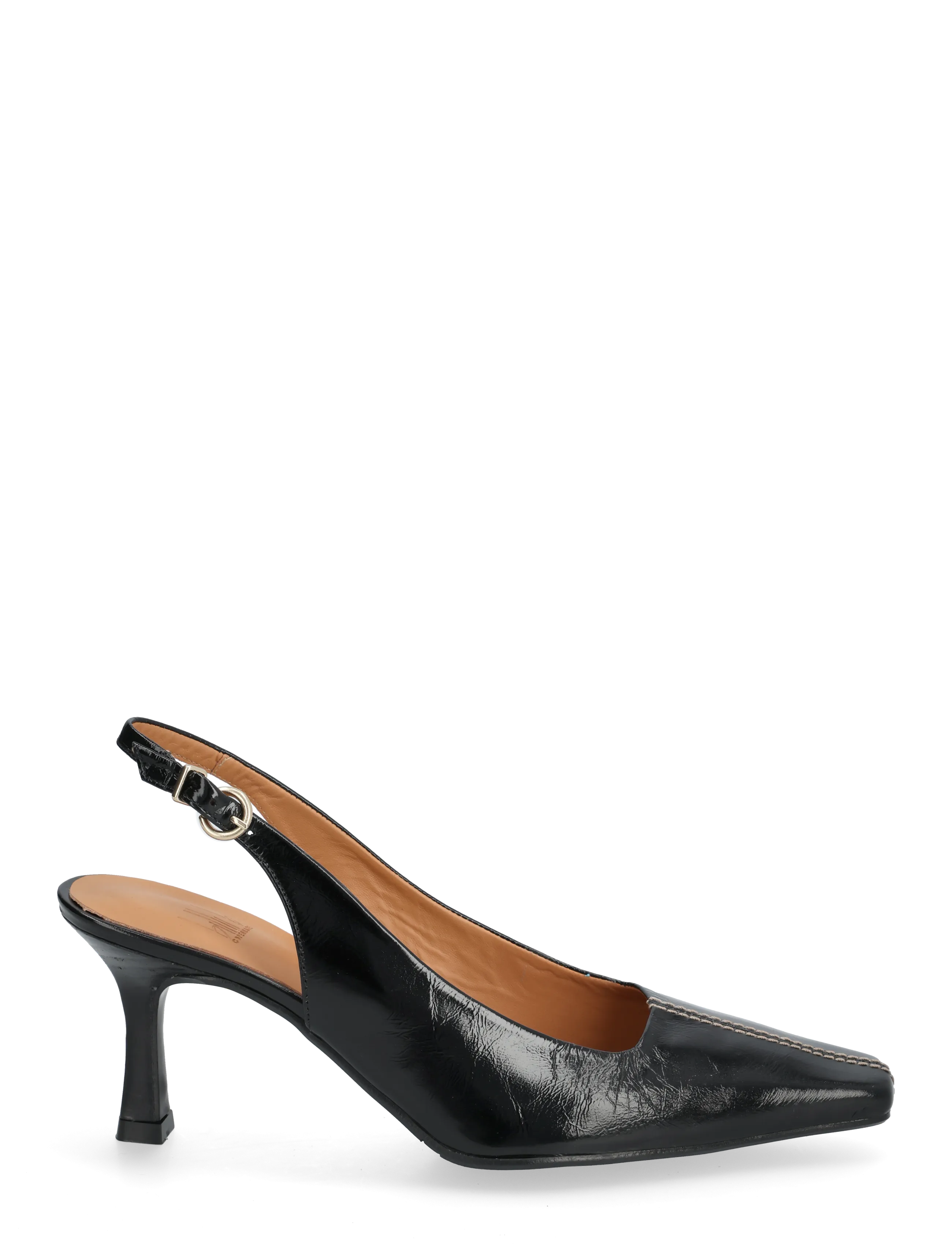 Billi Bi - Sling back - heeled slingbacks - black naplack - 1