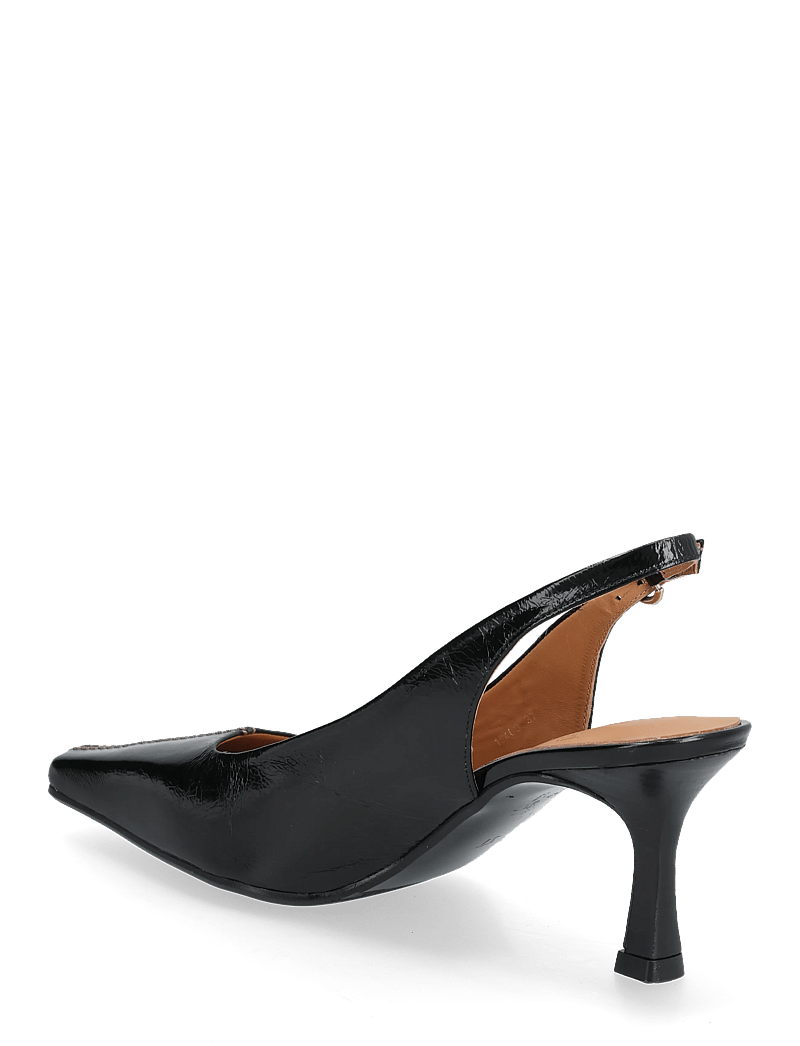 Billi Bi - Sling back - slingbacks mit absatz - black naplack - 2