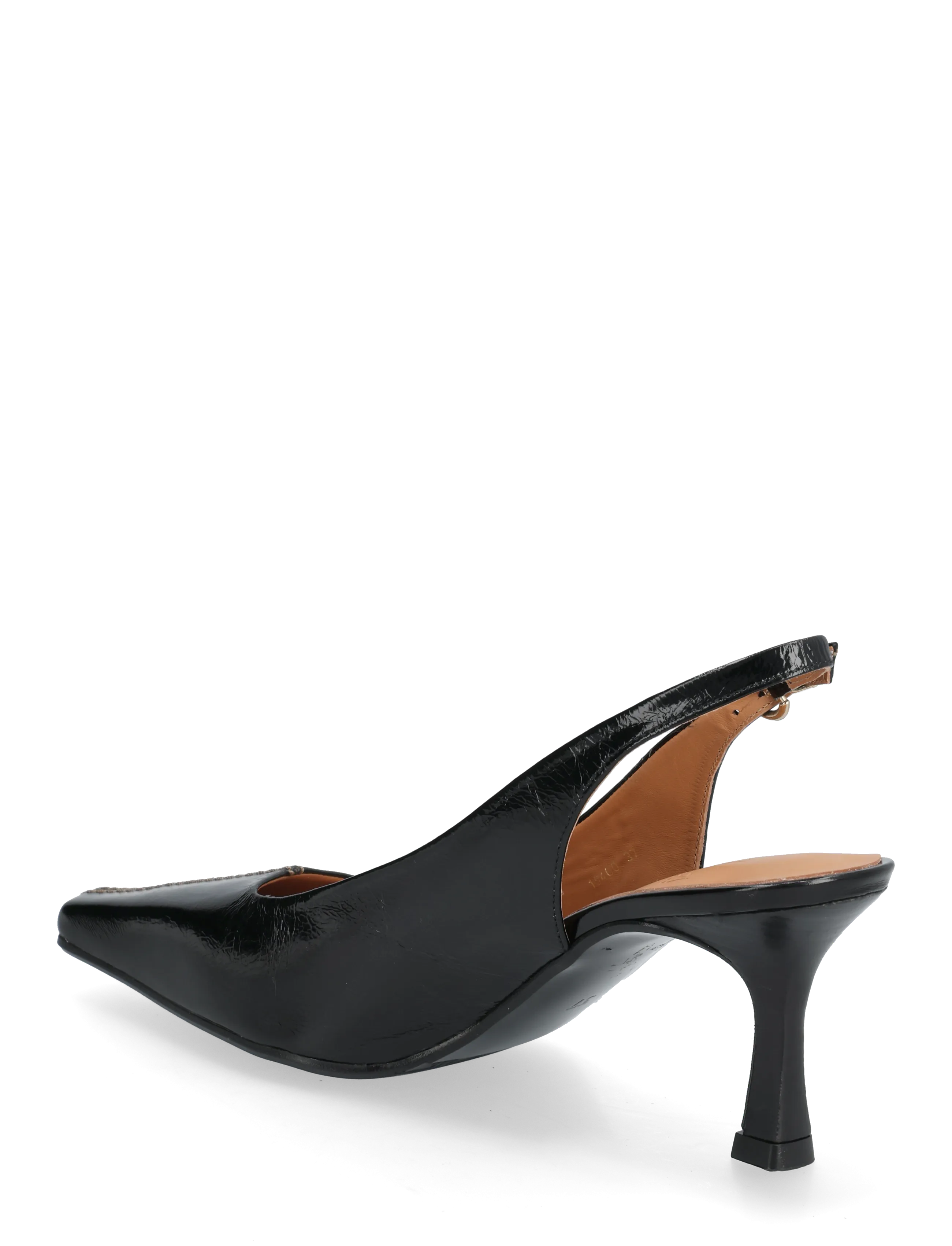 Billi Bi - Sling back - heeled slingbacks - black naplack - 2