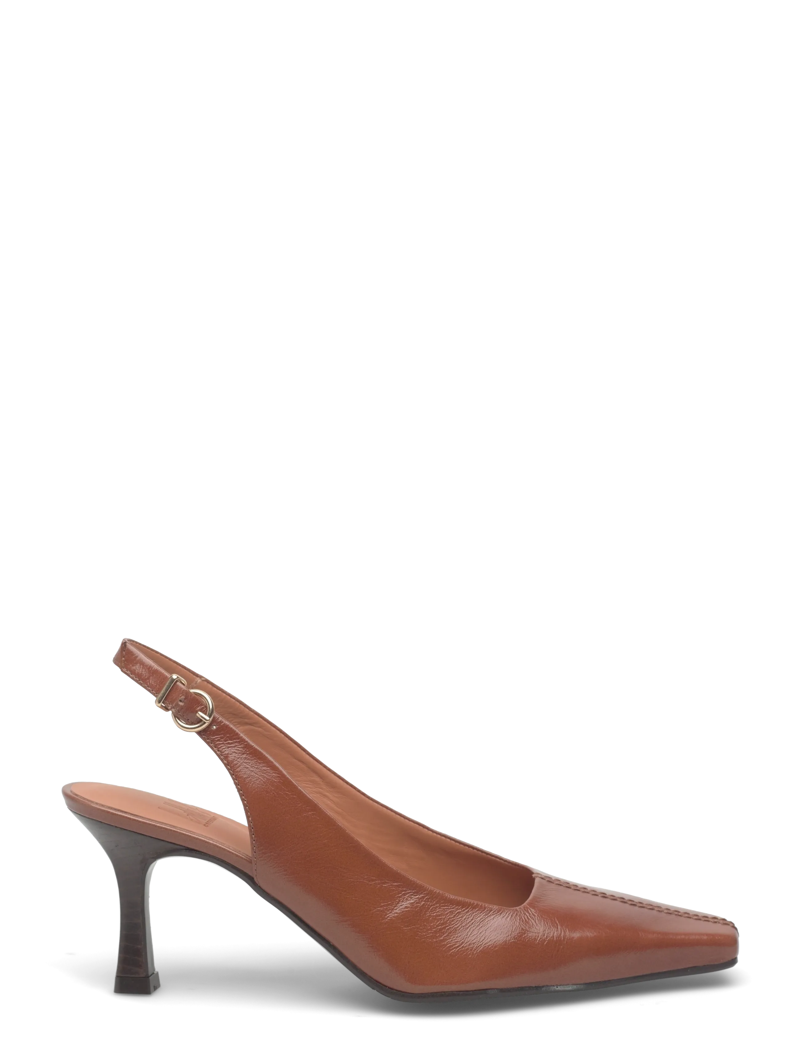 Billi Bi - Sling back - högklackade slingbacks - palisandro napack - 1