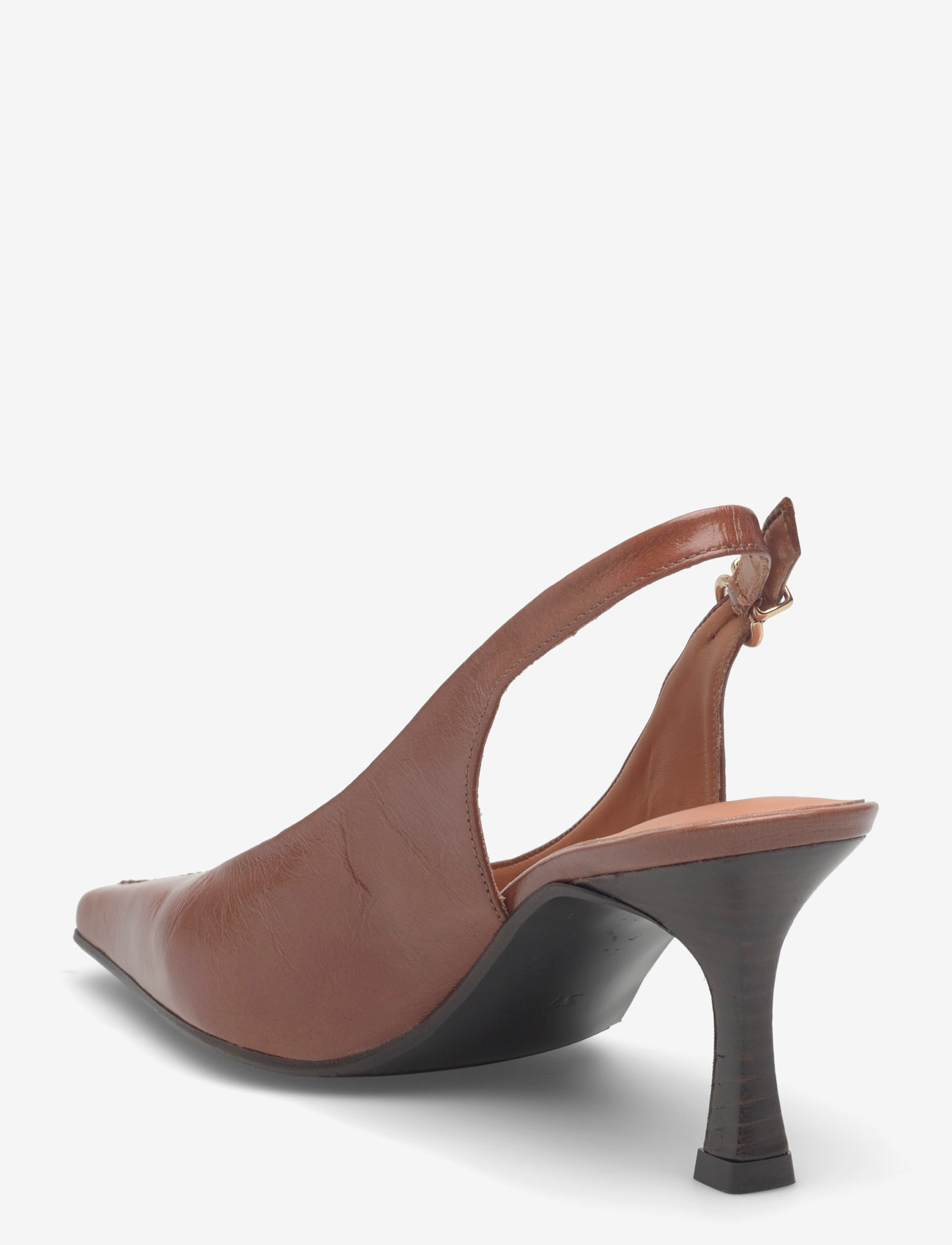 Billi Bi - Sling back - slingbacks med hæle - palisandro napack - 2