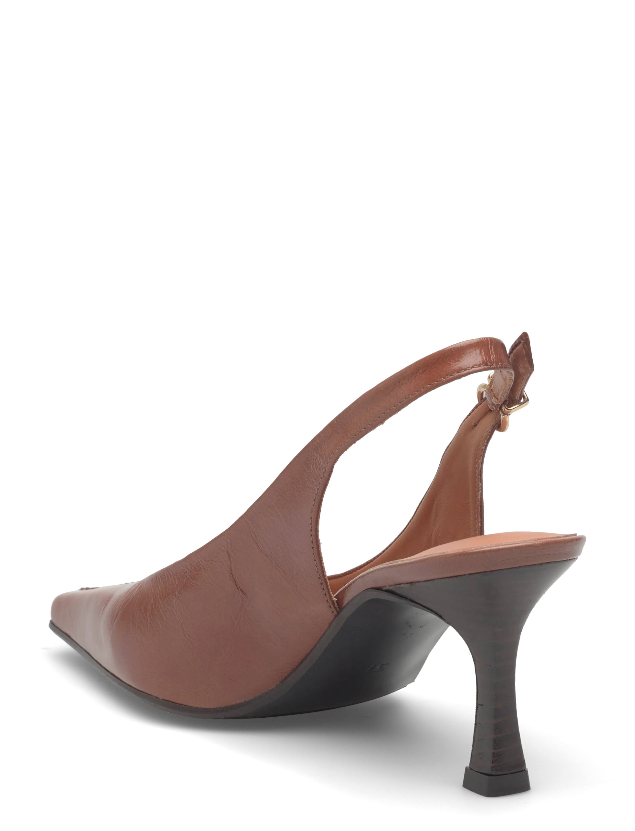 Billi Bi - Sling back - högklackade slingbacks - palisandro napack - 2