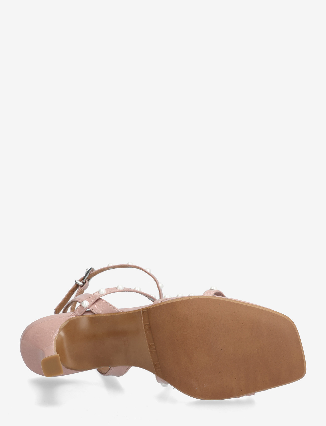 Billi Bi - Sandals - lahtised kontsakingad - nude naplack - 4