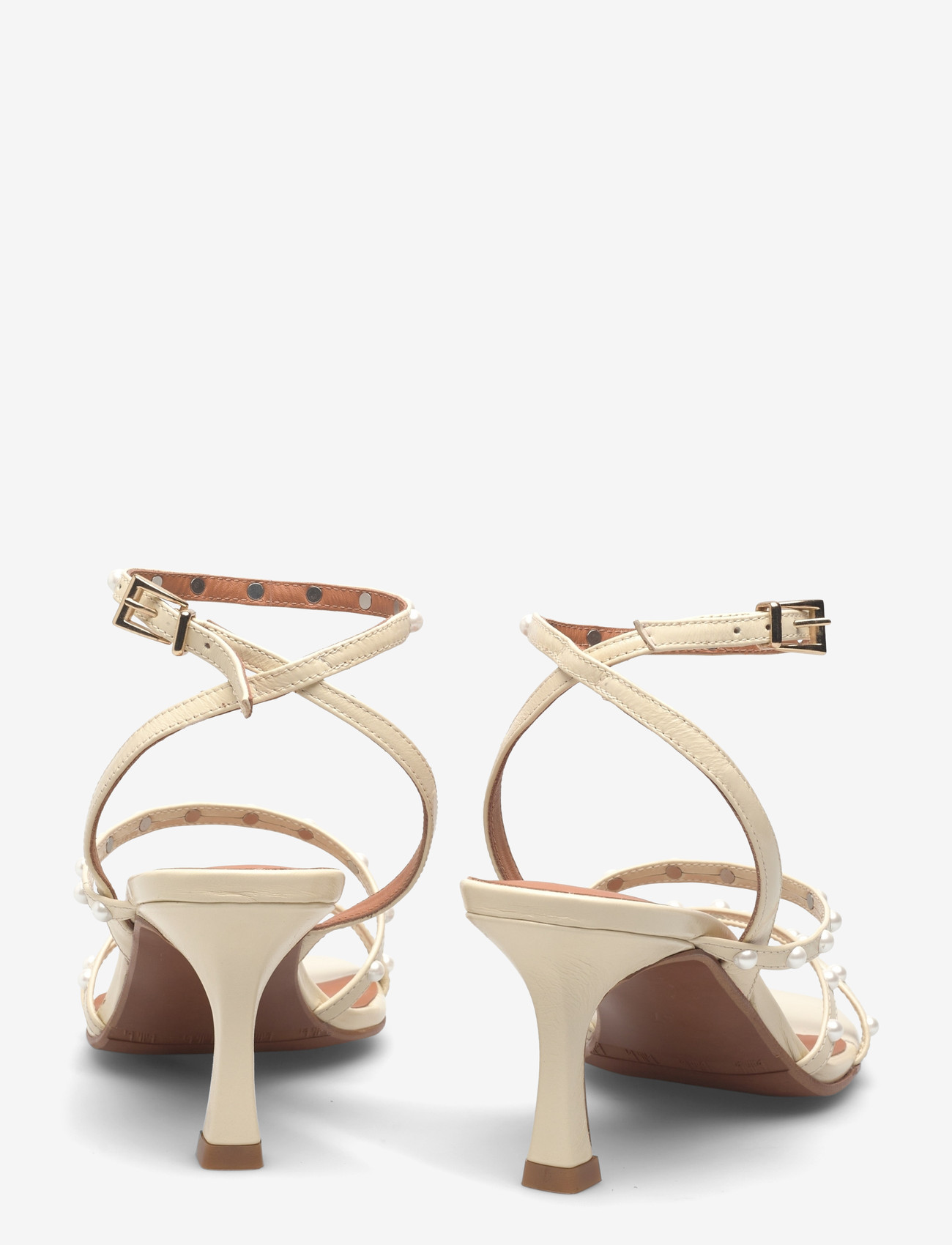 Billi Bi - Sandals - sandaletten - off white naplack - 4