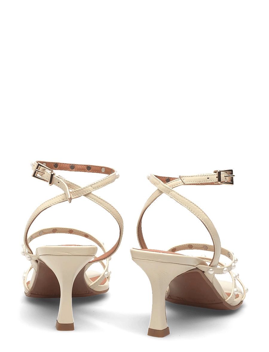 Billi Bi - Sandals - sandaletten - off white naplack - 4
