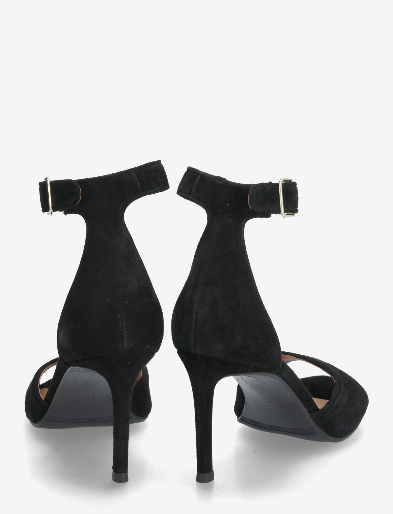 Billi Bi - Heeled sandals - sandaler med hæl - black suede - 4