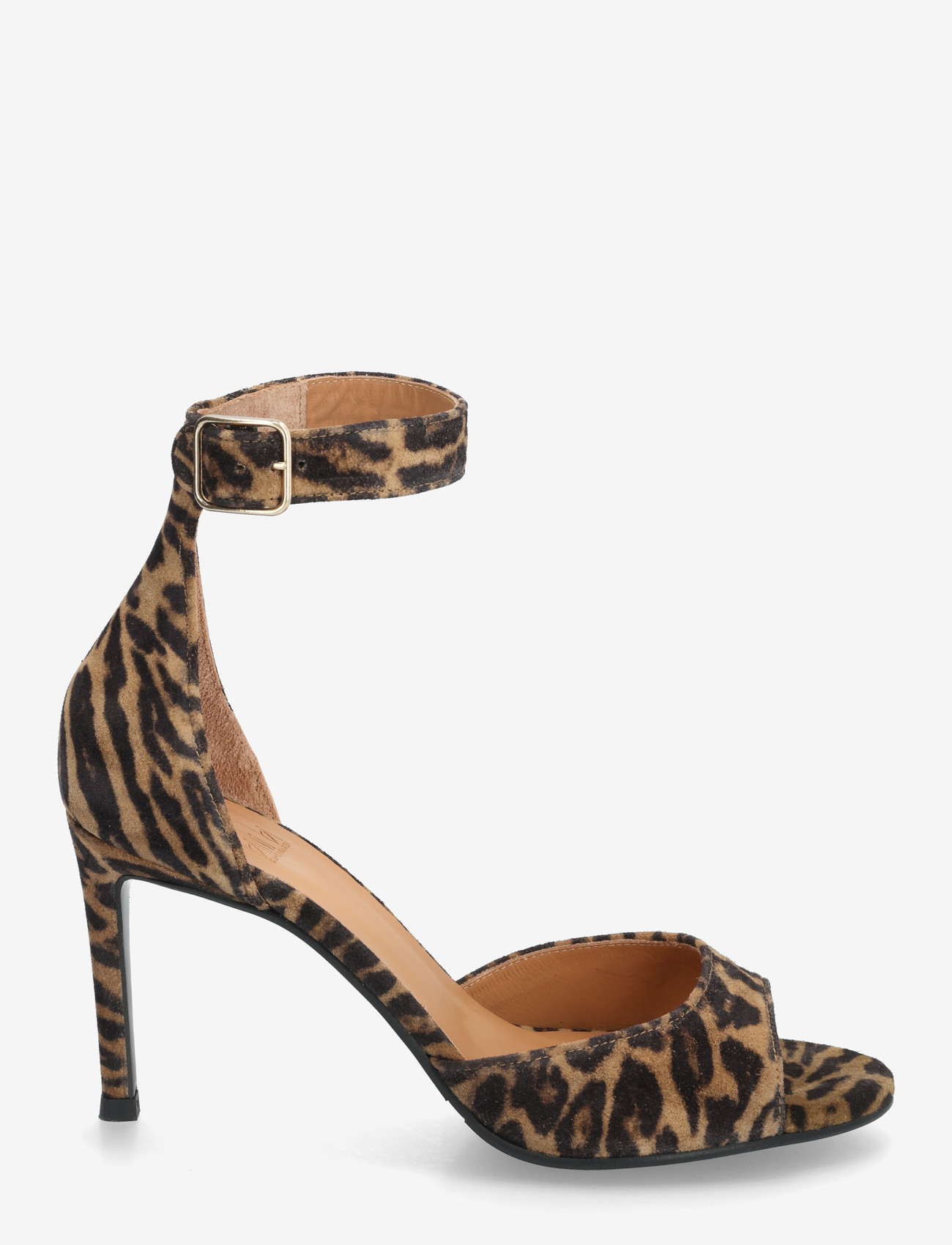Billi Bi - Heeled sandals - sandaler med hæl - leopardo cuoio suede - 1