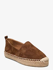 Billi Bi - A2111 - espadrillos utan klack - dark cognac suede - 0