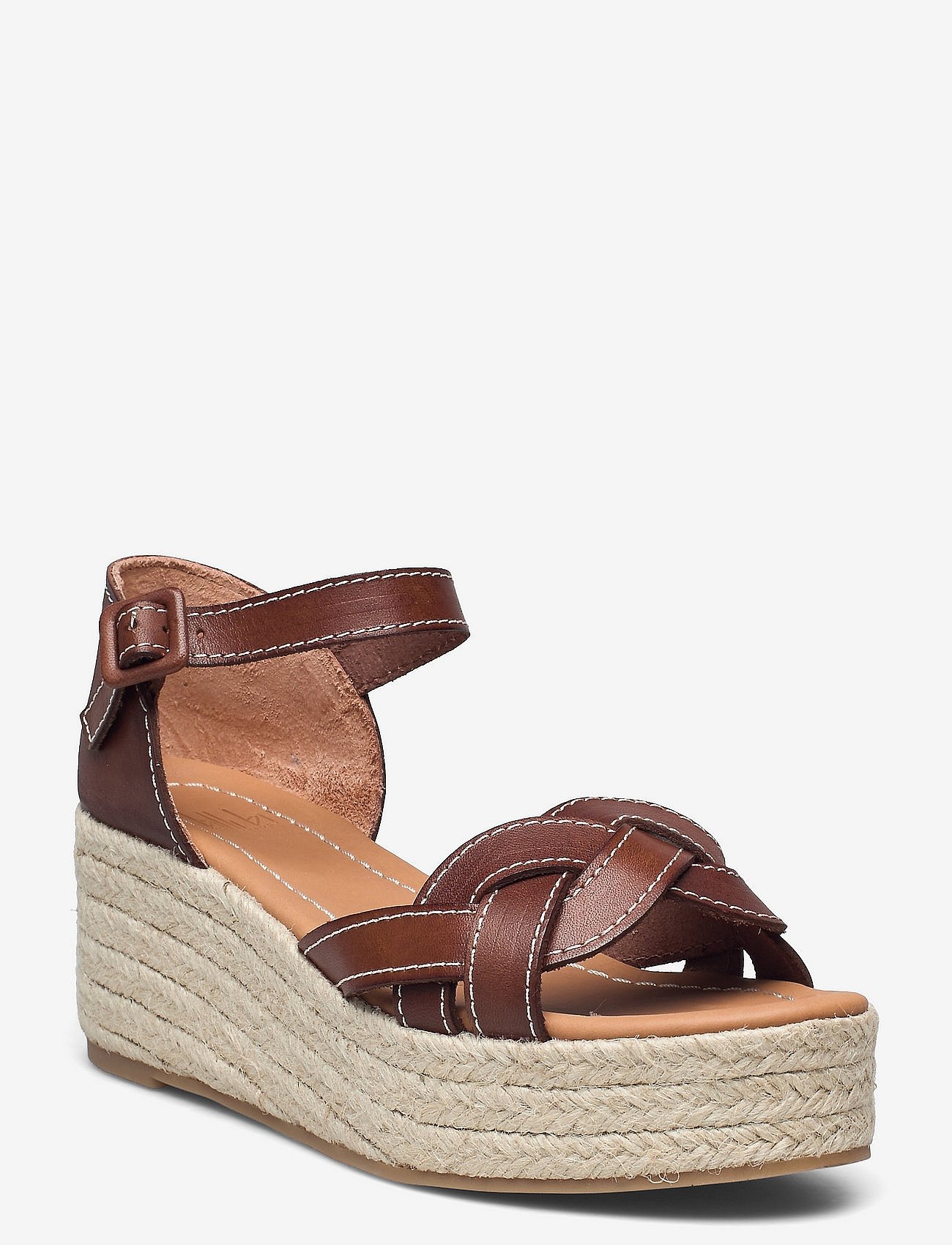 Espadrilles A2172 - NUT VAQUETA/WHITE STITCH 225