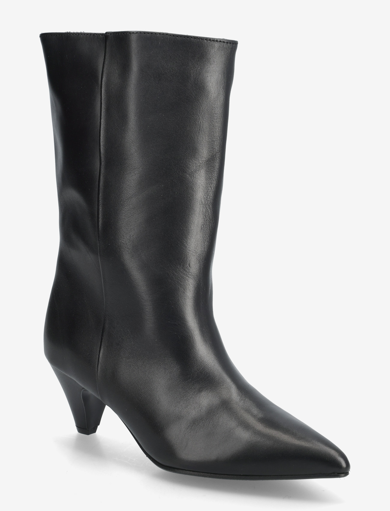 Billi Bi - Booties - kõrge konts - black nappa - 0