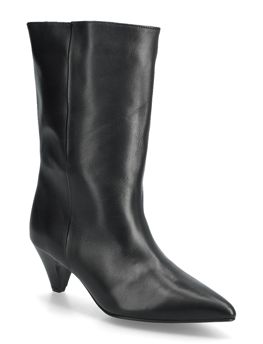 Billi Bi - Booties - støvletter - black nappa - 0
