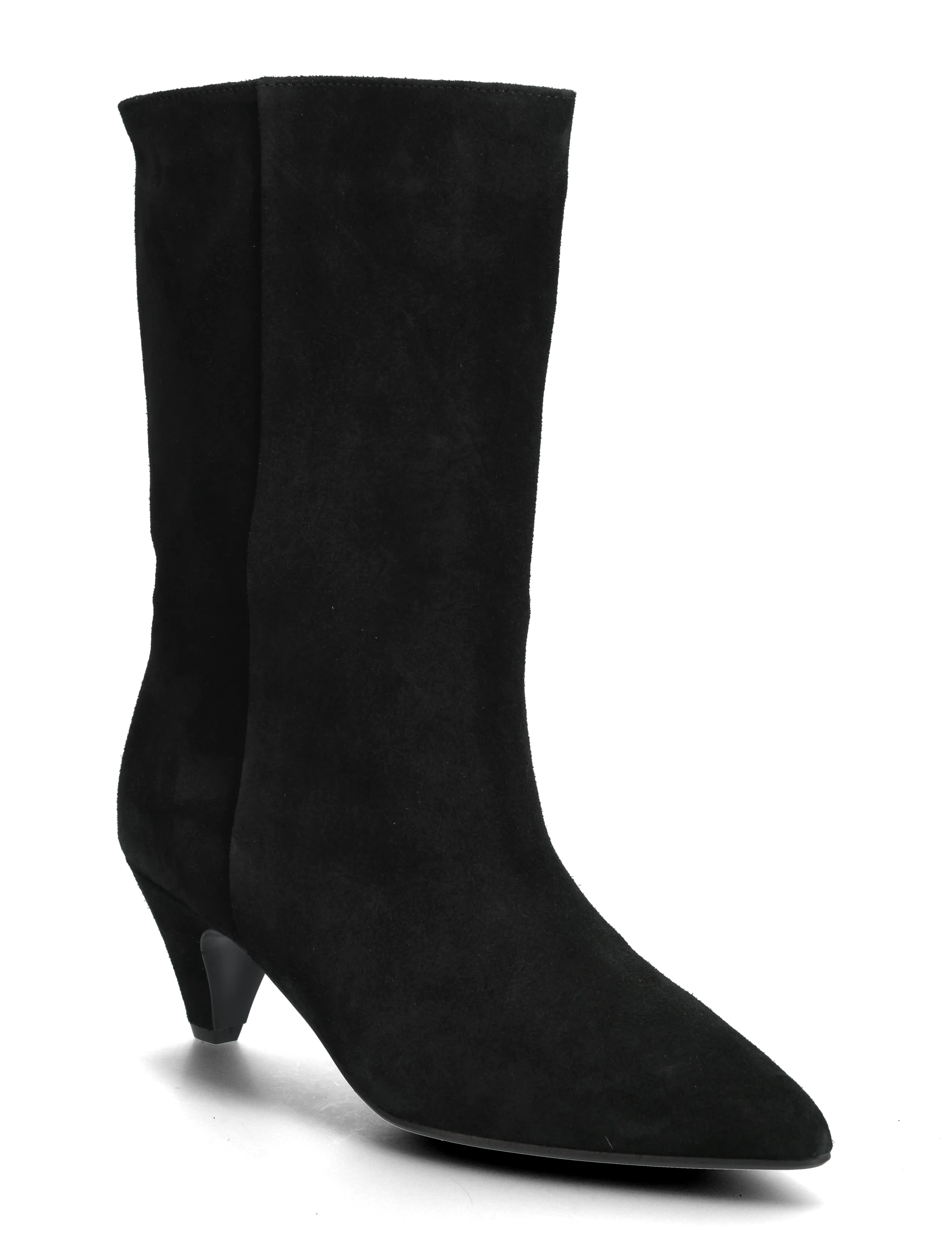 Billi Bi Booties, 40, Black, Ankelstøvler > Ankelstøvler Med Hæl, Dame