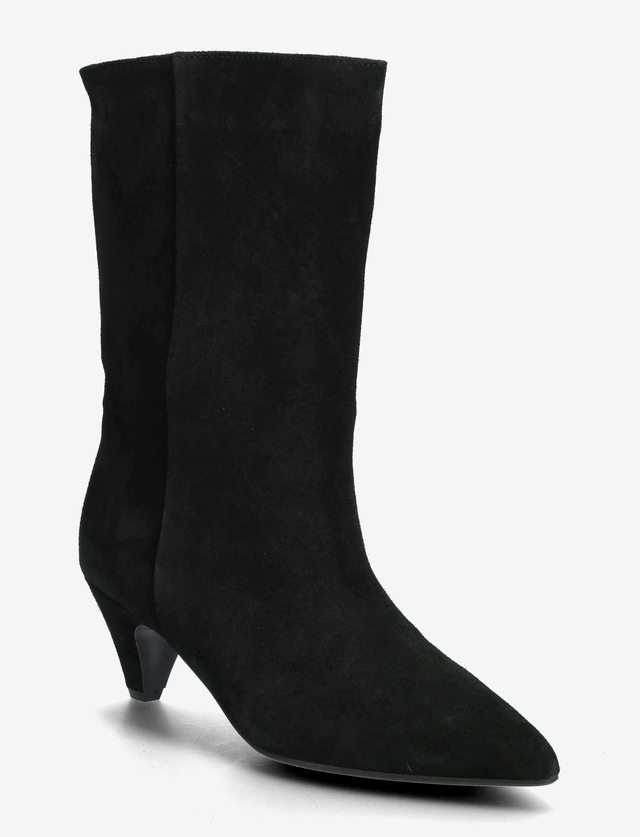 Billi Bi - Booties - høj hæl - black suede - 0