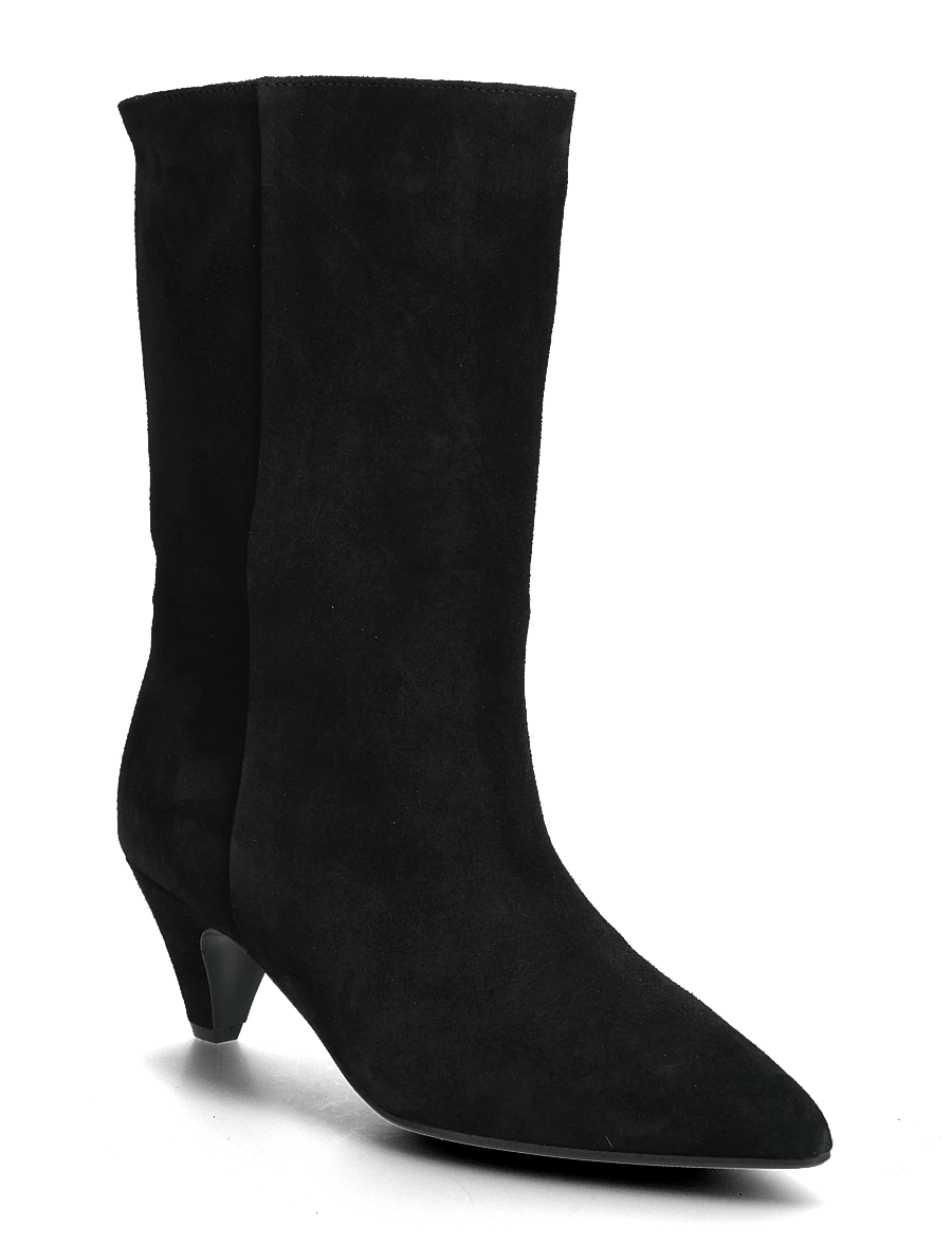 Billi Bi - Booties - heeled ankle boots - black suede - 0