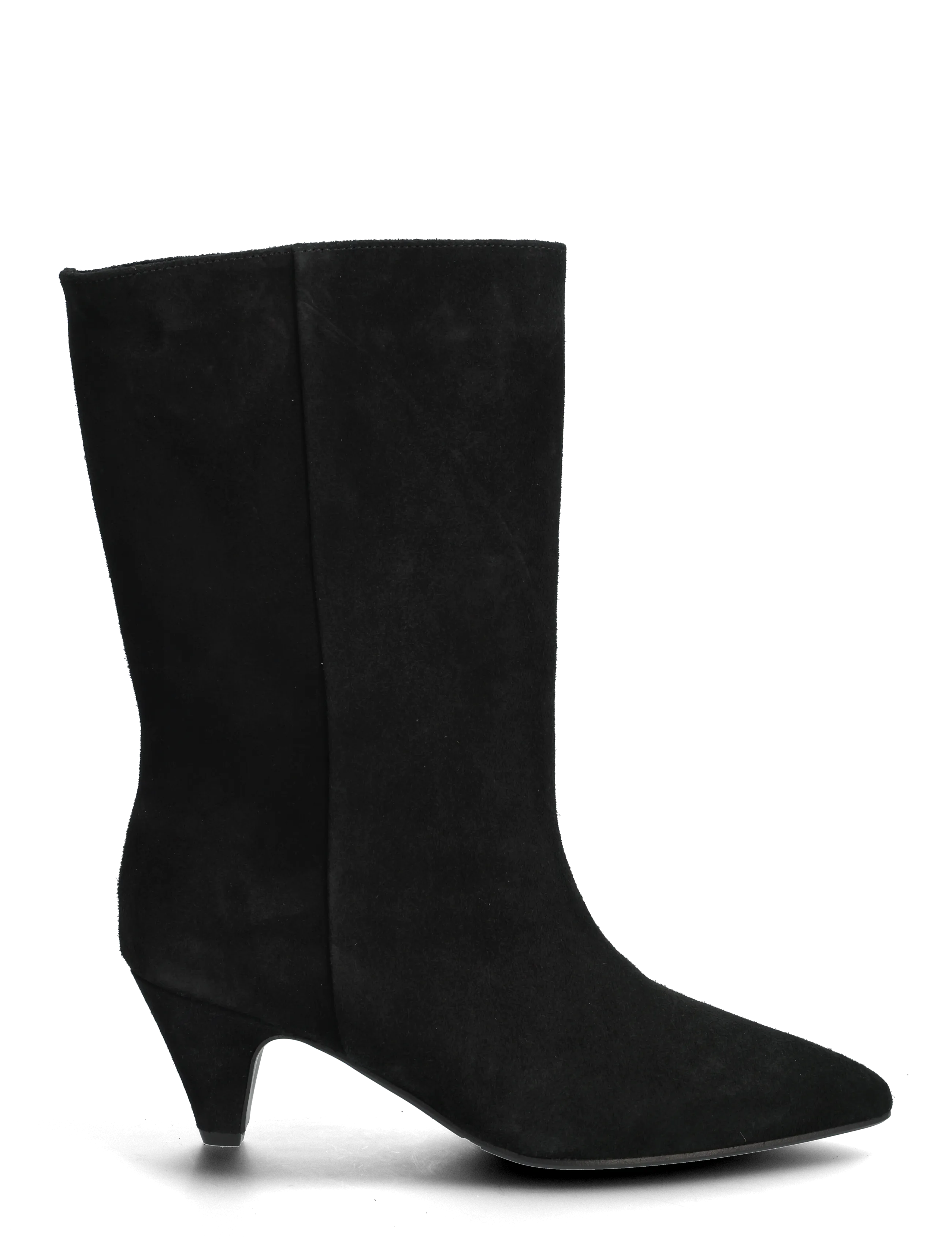 Billi Bi - Booties - kõrge konts - black suede - 1