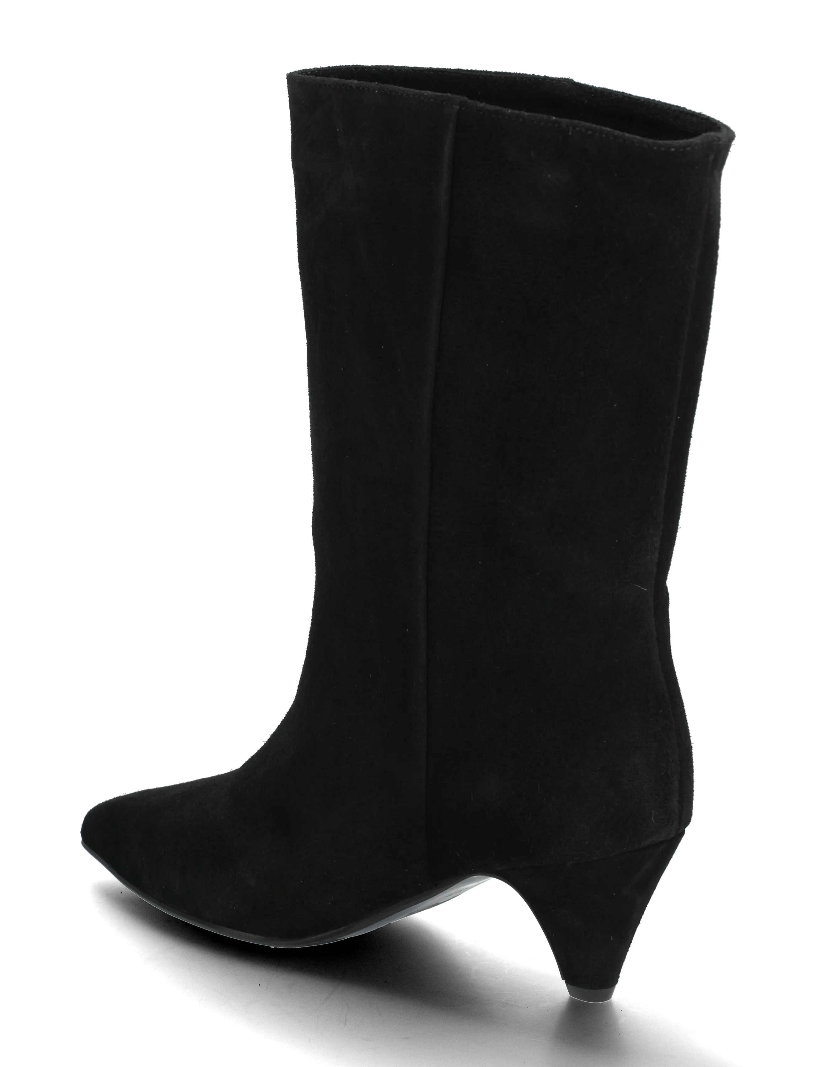 Billi Bi - Booties - kõrge konts - black suede - 2
