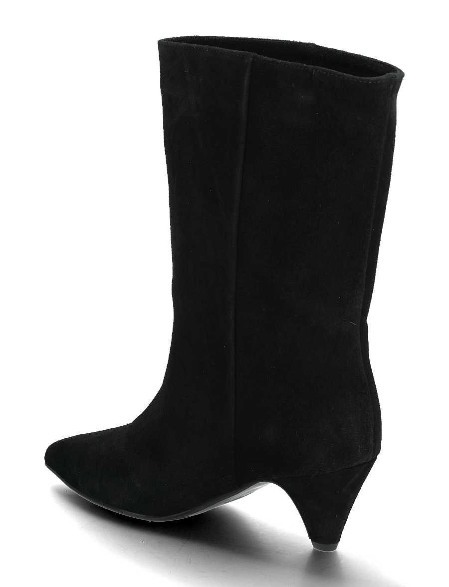 Billi Bi - Booties - heeled ankle boots - black suede - 2