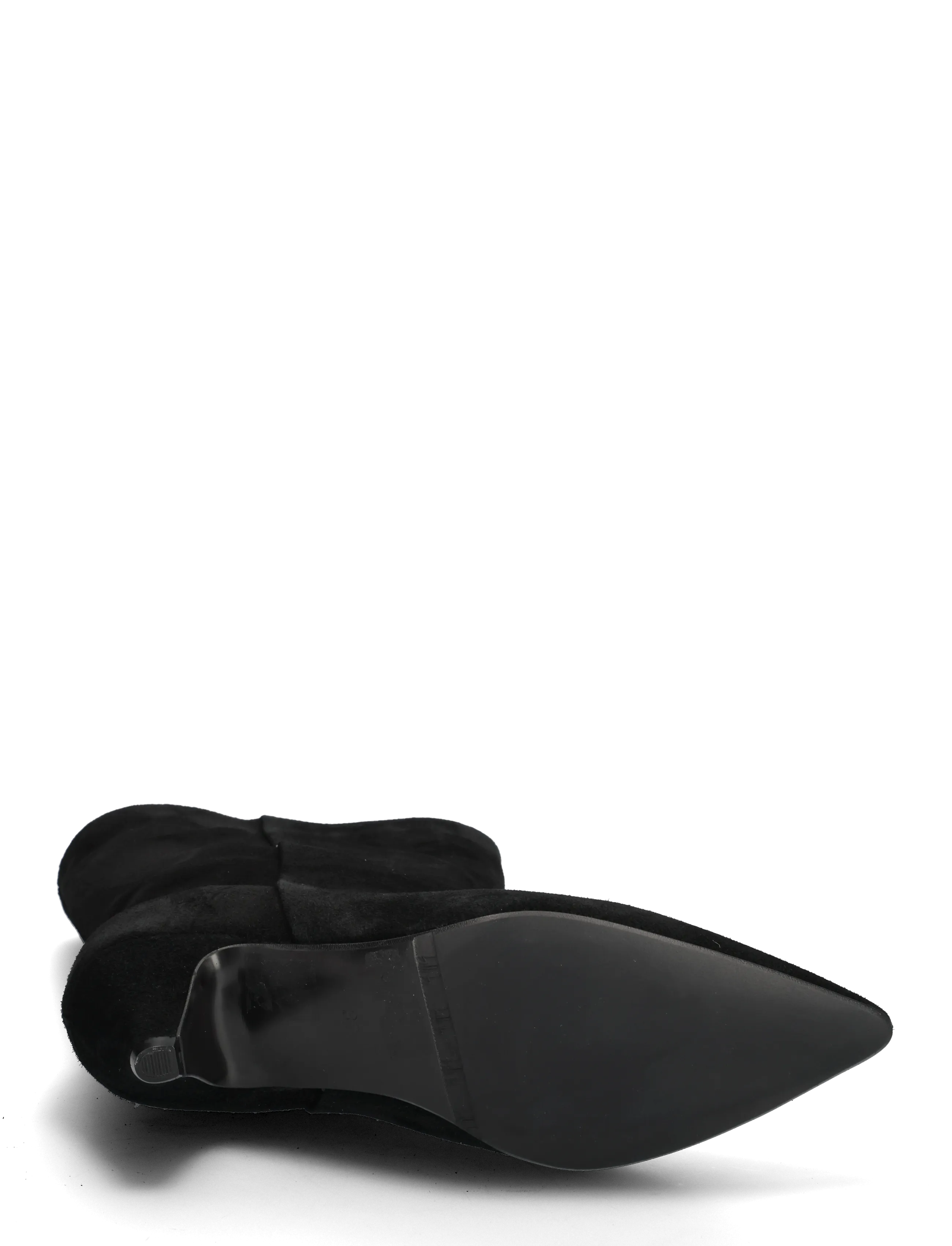 Billi Bi - Booties - kõrge konts - black suede - 4