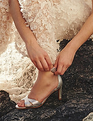 Billi Bi - A2630 - heeled sandals - silver crackele 003 - 0