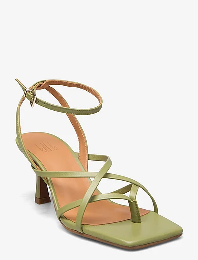 Khaki 2025 green heels