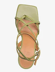 Billi Bi - Sandals - festkläder till outletpriser - bamboo green nappa - 3