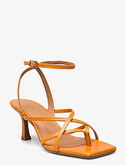 Billi Bi - Sandals - festkläder till outletpriser - orange nappa - 0