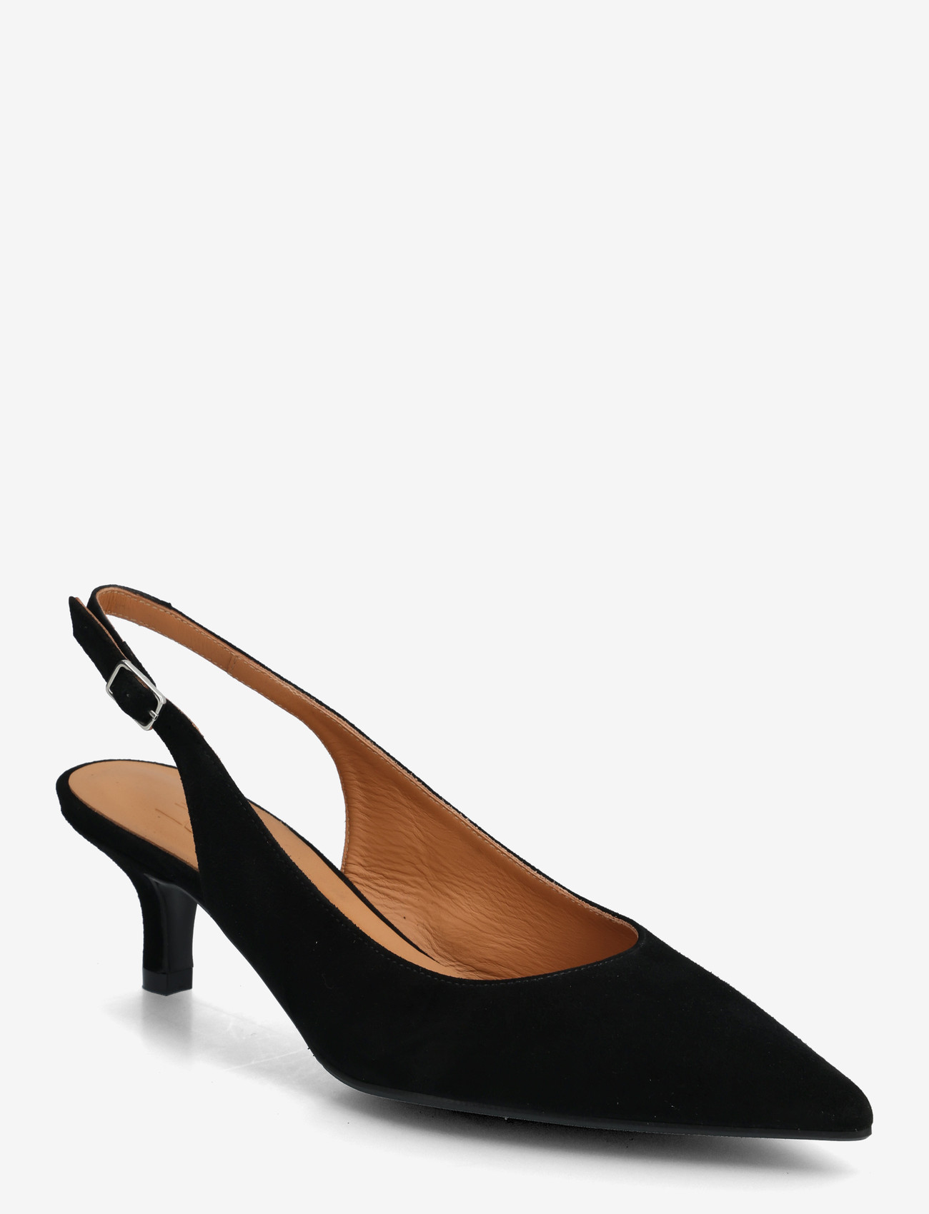 Billi Bi - Pumps - högklackade slingbacks - black suede - 0