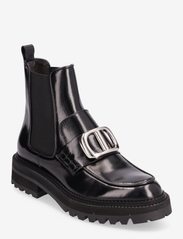 Billi Bi - Boots - chelsea stila zābaki - black desire/silver - 0