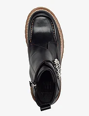 Billi Bi - Boots - madalad poolsaapad - black calf/lt.sole 80 - 3
