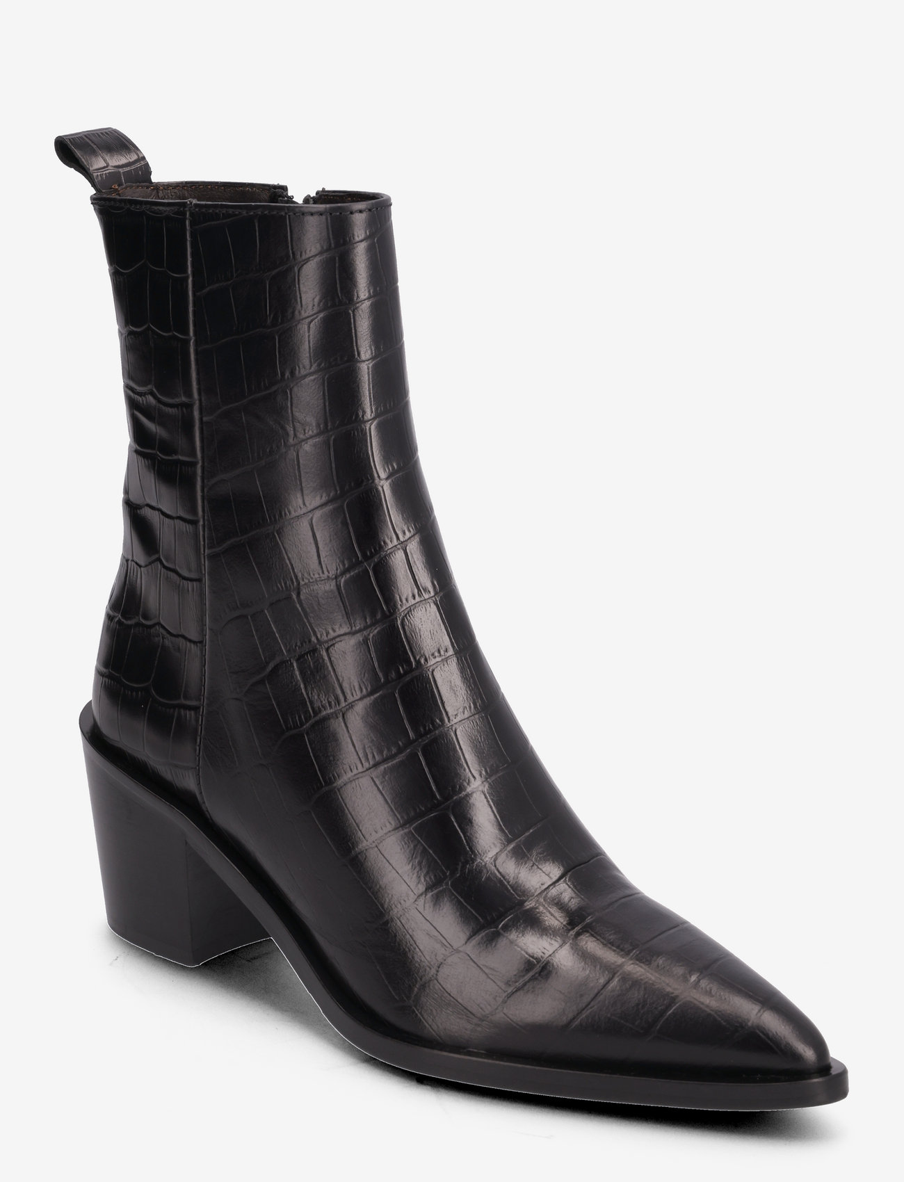 Billi Bi - Booties - high heel - black monterrey croco - 0