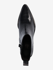 Billi Bi - Booties - hohe absätze - black monterrey croco - 3