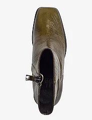 Billi Bi - Booties - høj hæl - green kiwi naplack 226 - 3