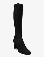 Long Boots - BLACK SUEDE