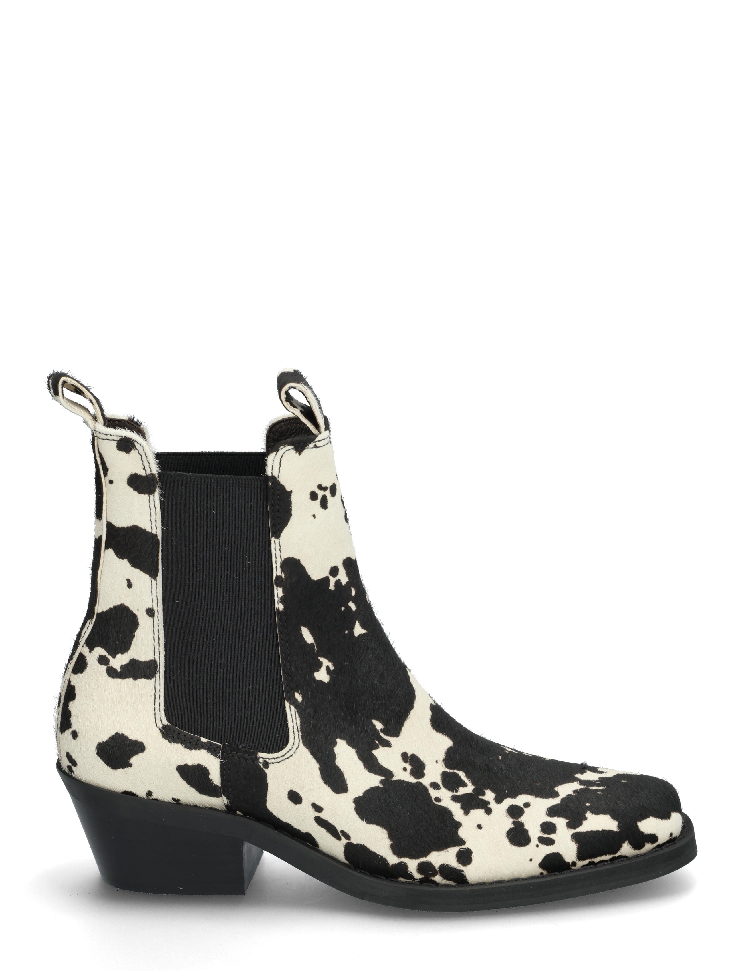 Billi Bi - Booties - cowboy boots - black cow - 1