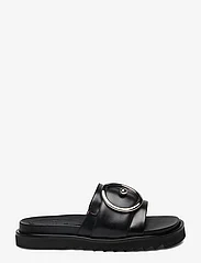 Billi Bi - A4106 - flat sandals - black calf/silver - 1