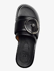 Billi Bi - A4106 - platta sandaler - black calf/silver - 3