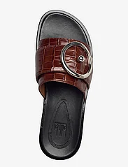 Billi Bi - A4106 - flat sandals - cognac monterrey croco - 3