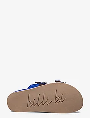 Billi Bi - A4120 - flate sandaler - royal blue suede - 4