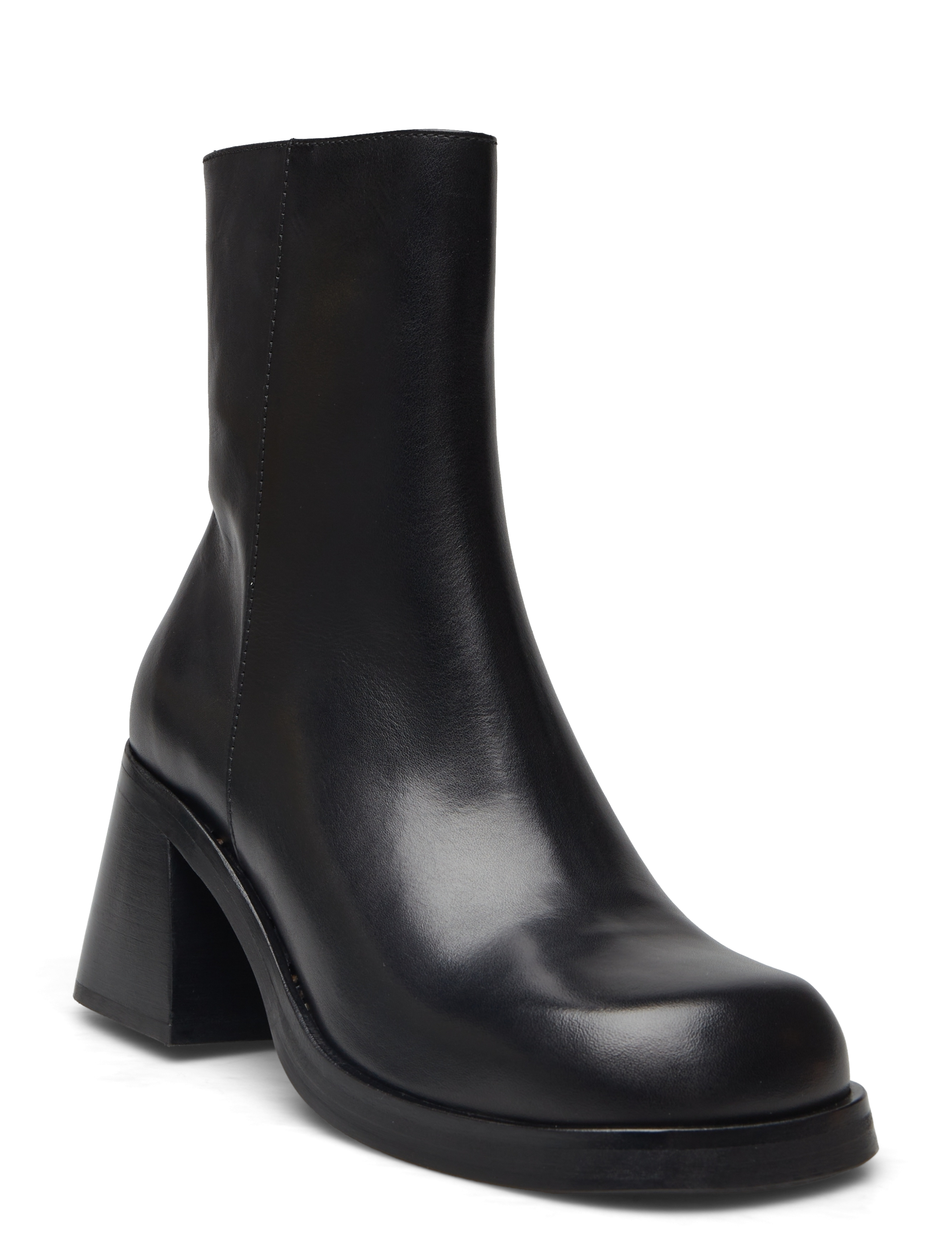 Booties - BLACK CALF