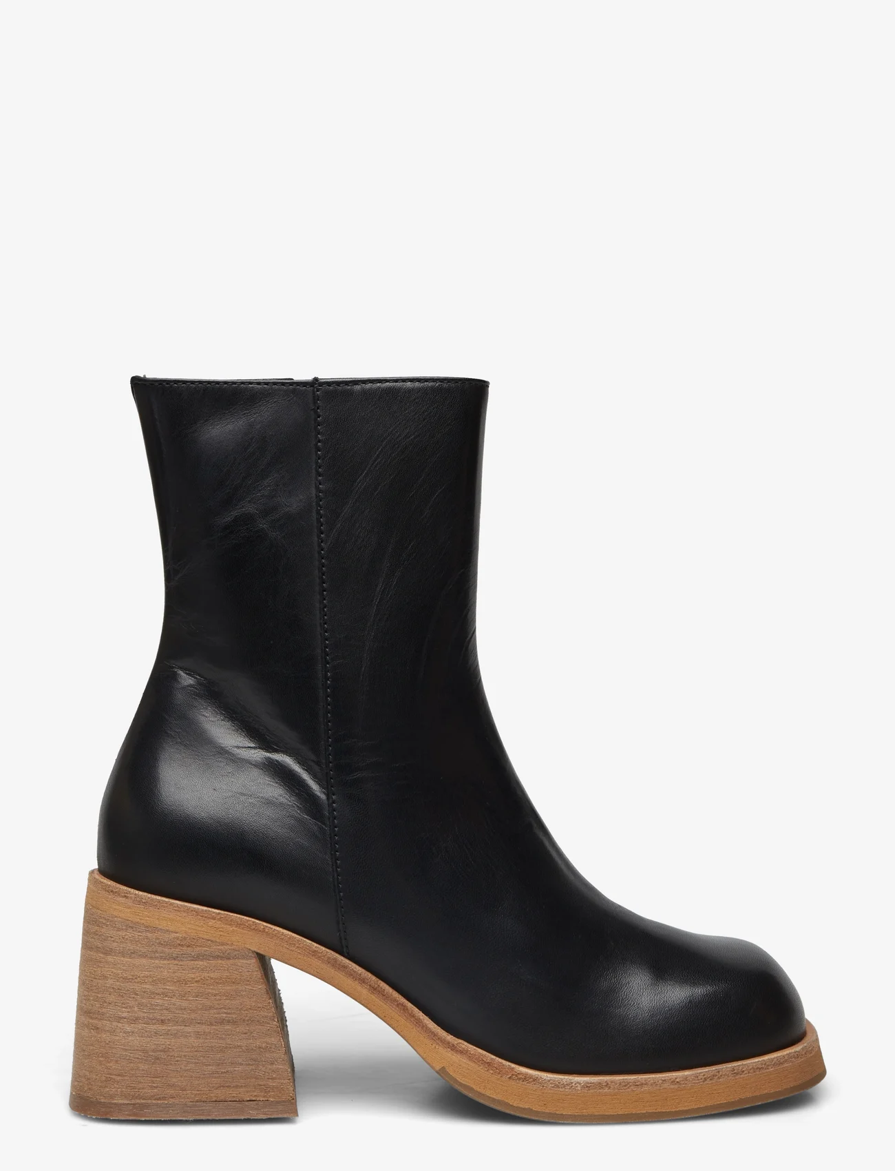 Billi Bi - Booties - høye hæler - black calf/lt. sole - 1