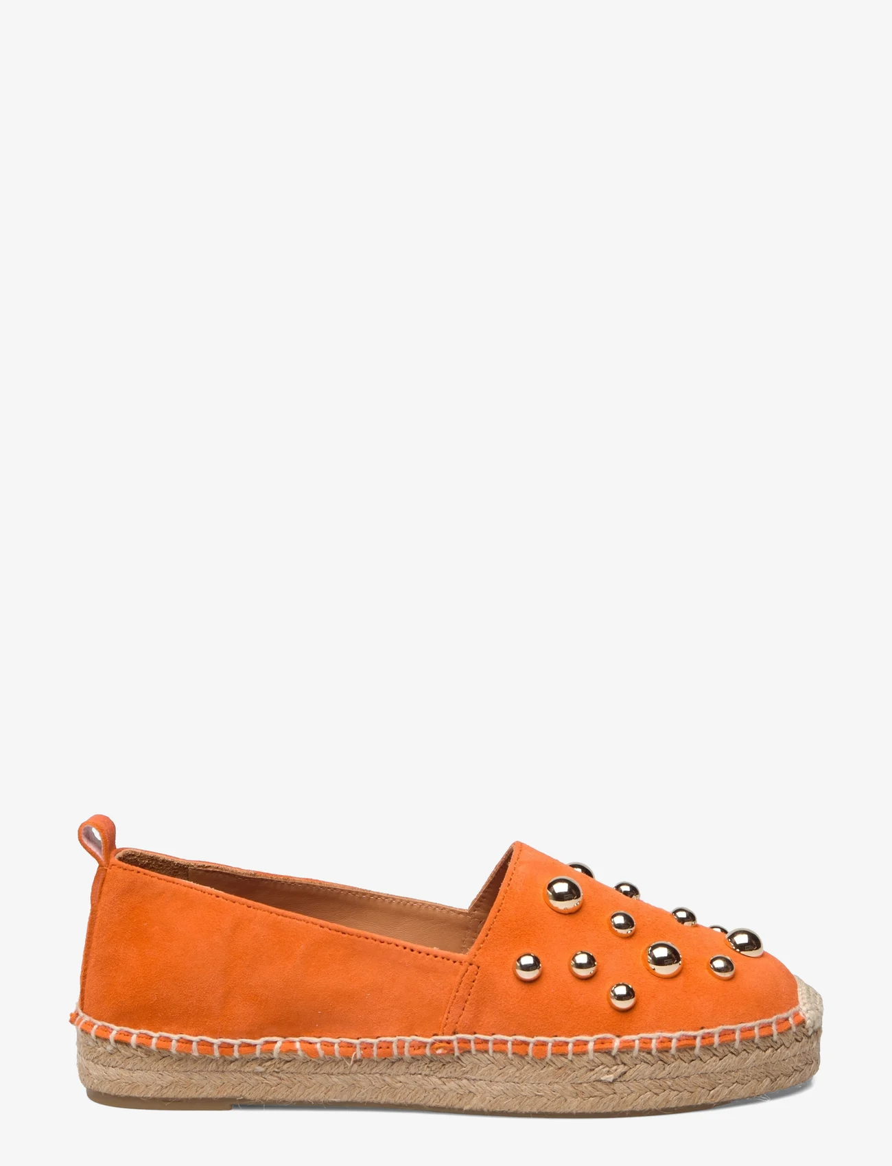 Billi Bi - A4401 - lygiapadės espadrilės - orange suede - 1