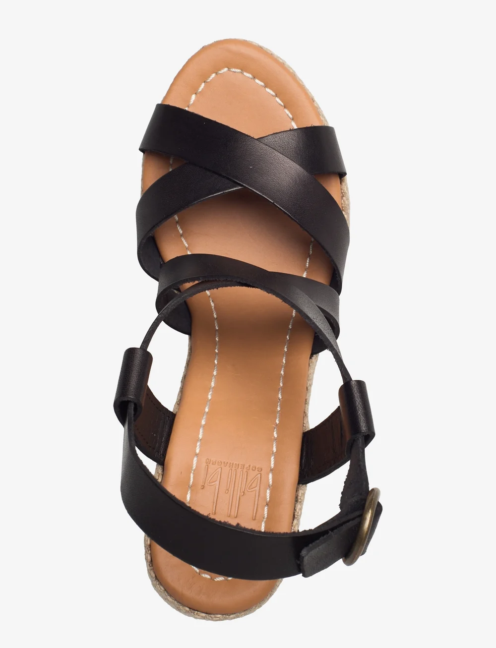 Billi Bi - Espadrilles - højhælede espadrillos - black vaqueta - 3